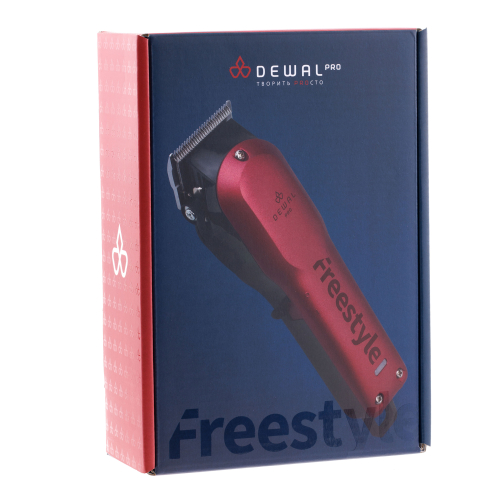 Машинка для стрижки FREESTYLE DEWAL 03-077 Red